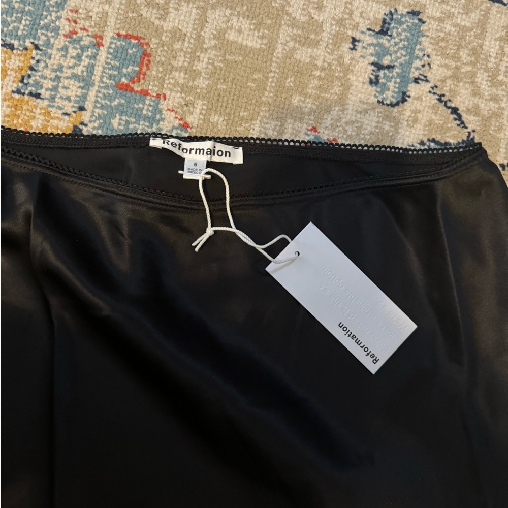 Reformation Layla Silk Skirt